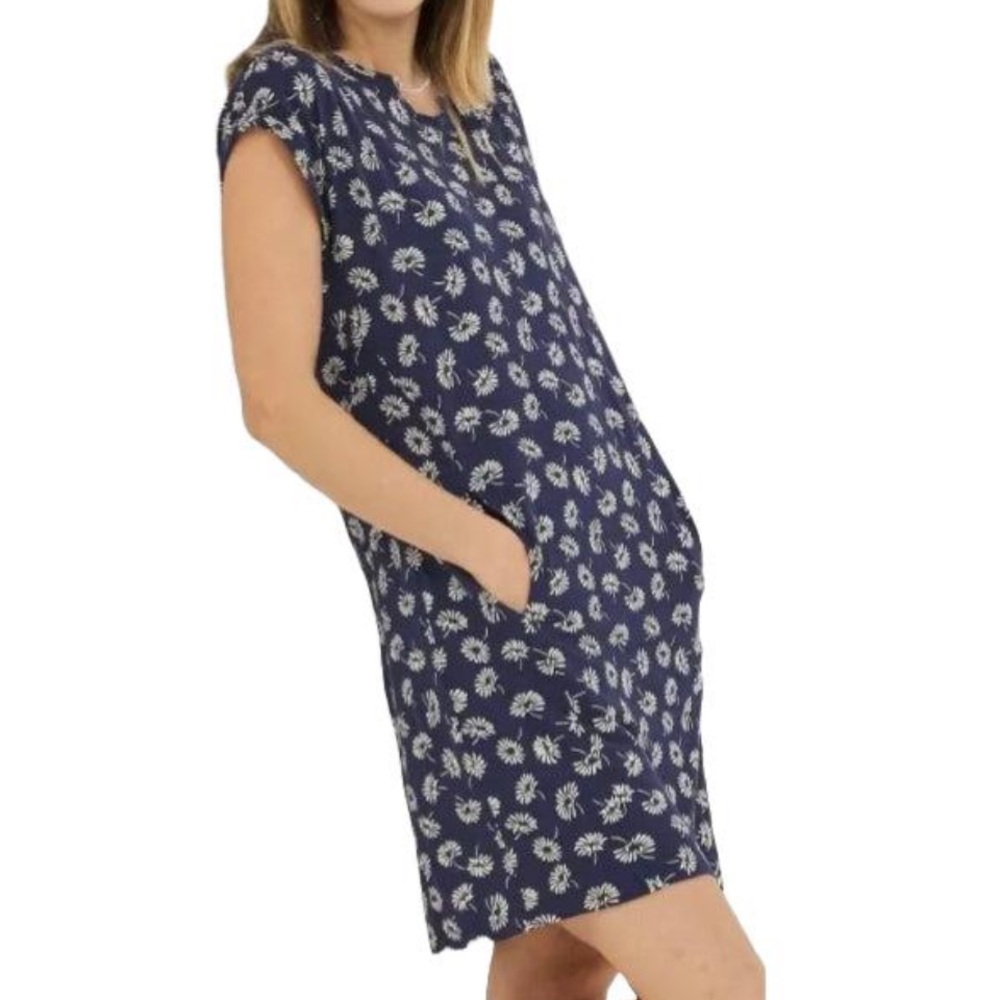 Fatface knit floral dress Has pockets!!